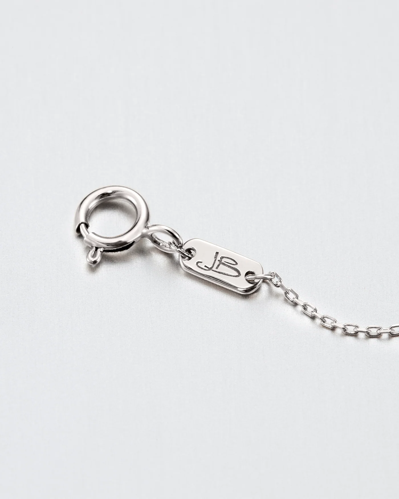10K White Gold Lab Grown Diamond Stacked Baguette Necklace - 0.30 CTW - Image 5
