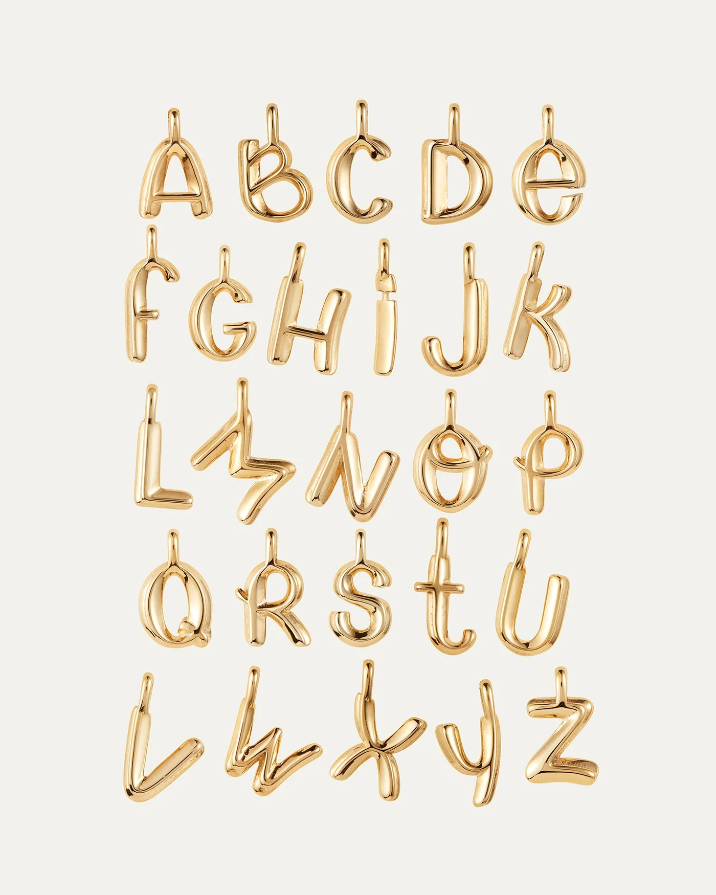 Monogram Necklace - B - Image 5