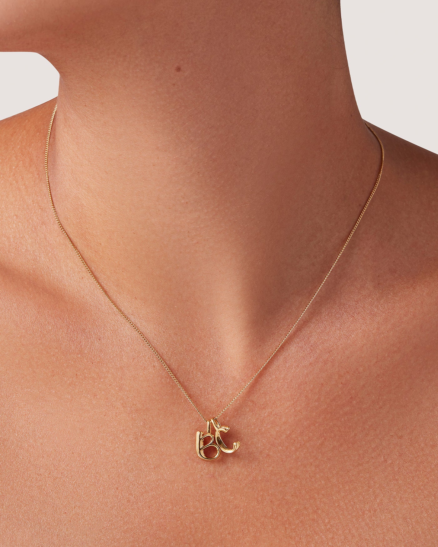 Monogram Necklace - C - Image 6