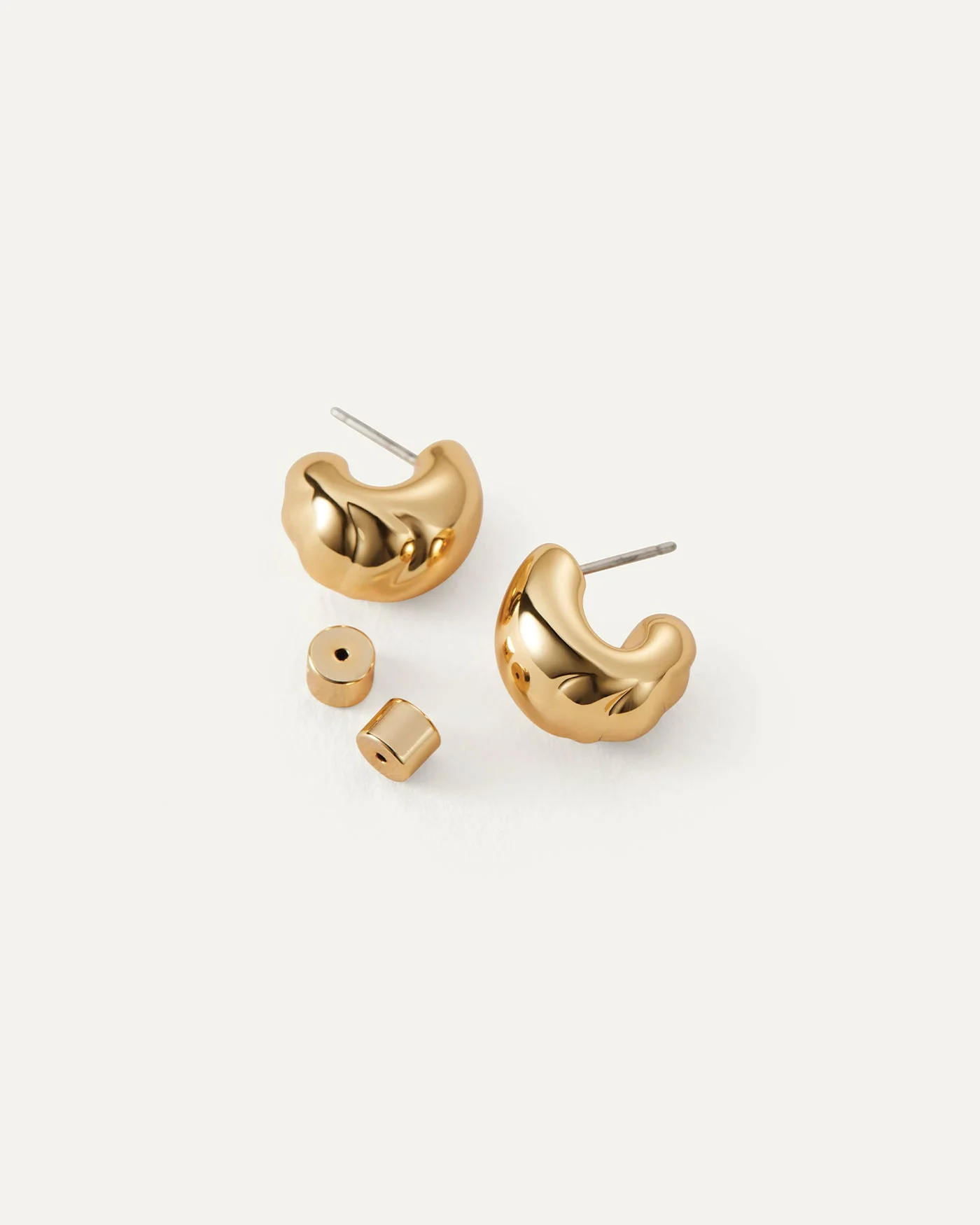 Small Nelle Hoop Earrings