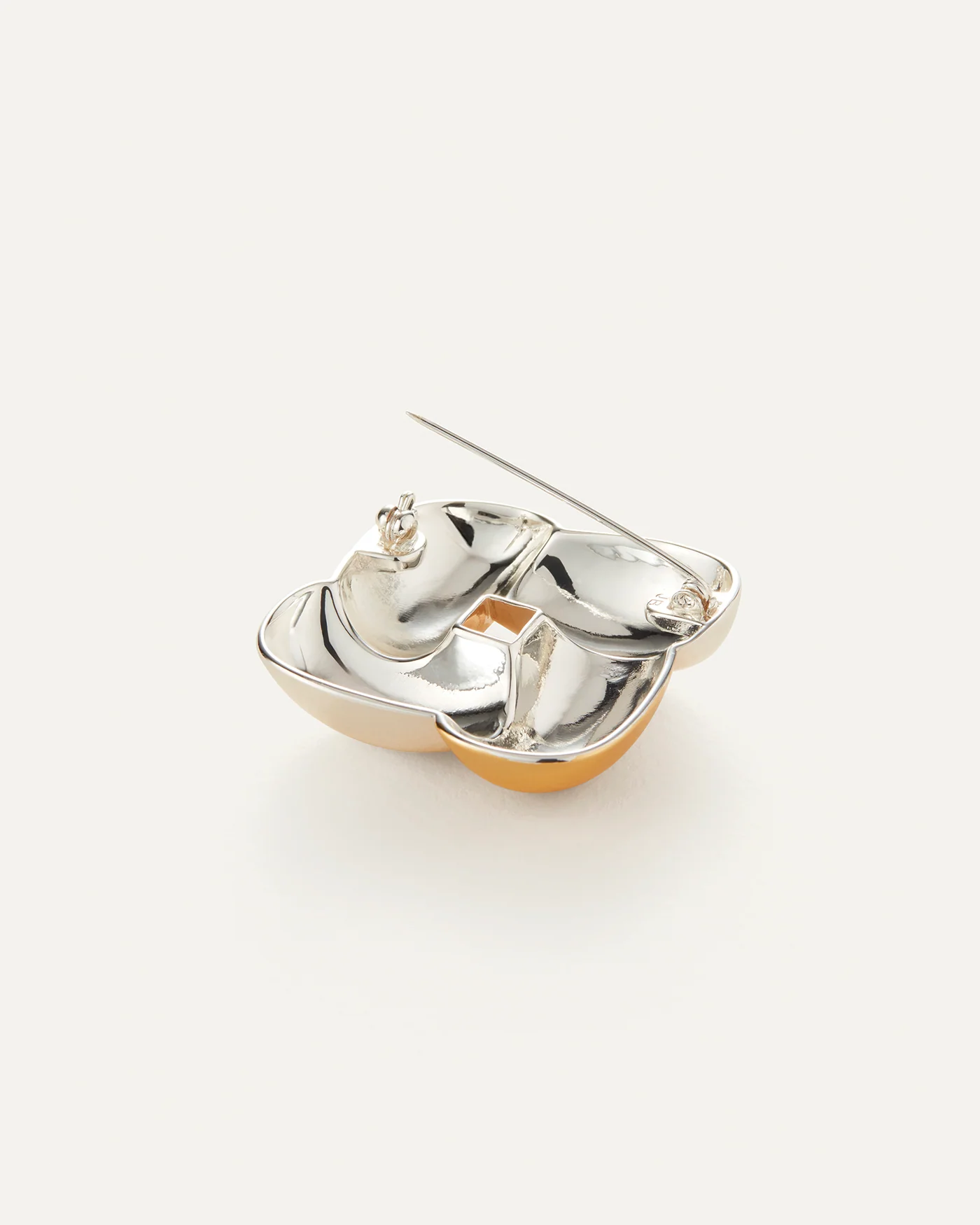 Woven Square Brooch - Image 3